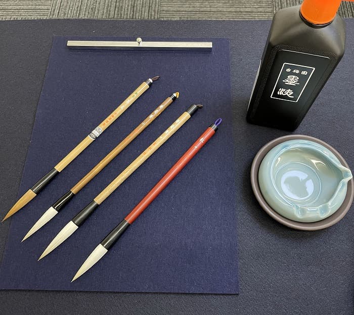 【書道用具】松本松栄堂書道教室で使用している毛筆の道具の紹介①
