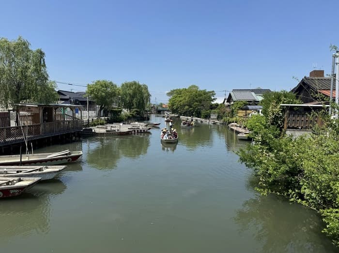 柳川で川下り②